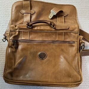 Roots Brown Messenger Bag